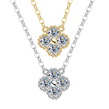 Kensington Clover Moissanite