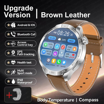 New GT5 Pro AMOLED GPS Smartwatch with NFC & Bluetooth