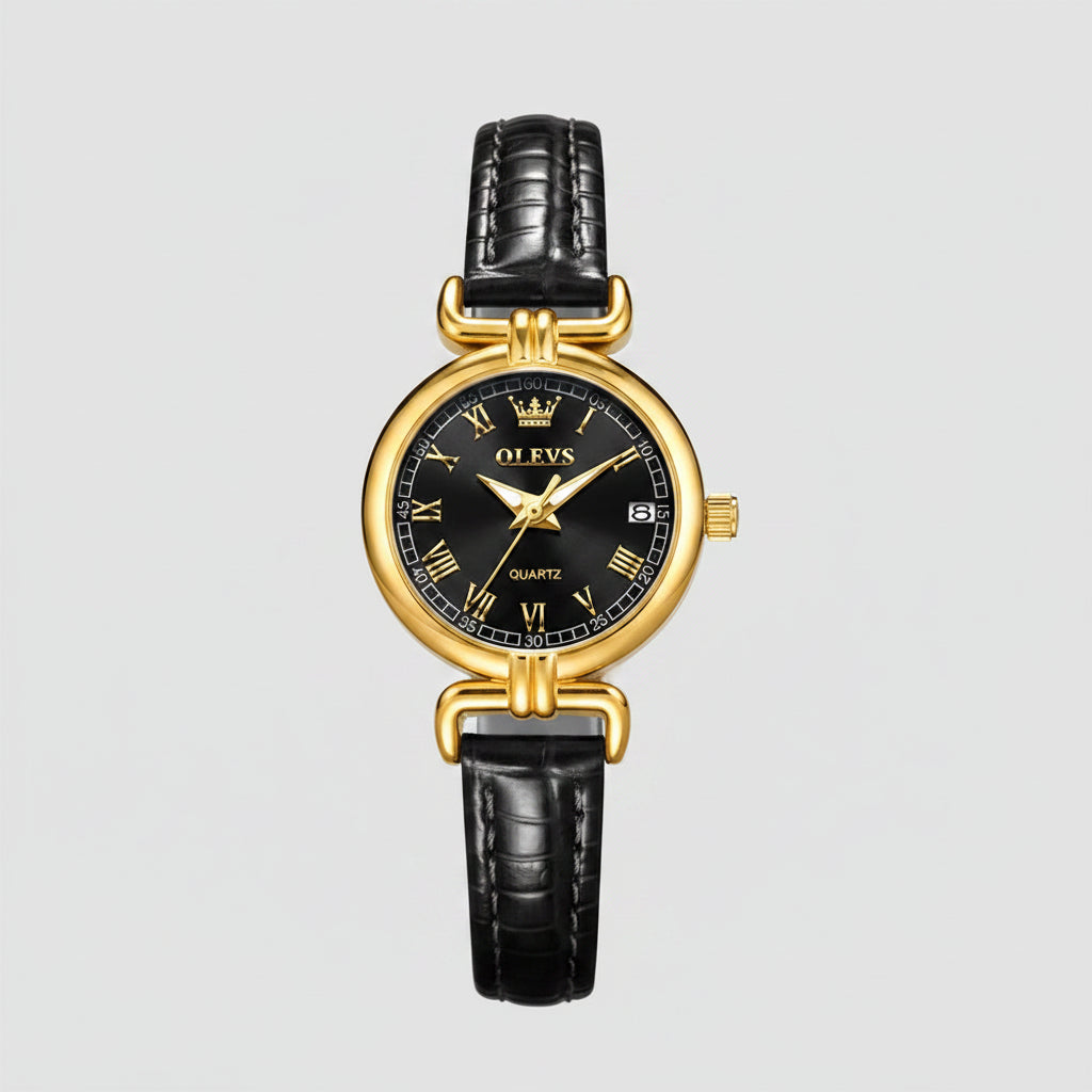 Belgravia Coffee Gold Leather