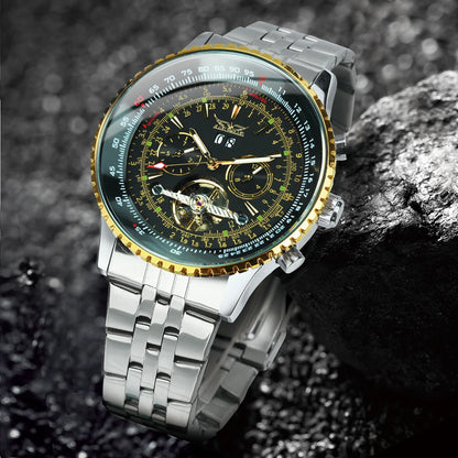 JARAGUAR PRO 360 Mechanical Skeleton Watch