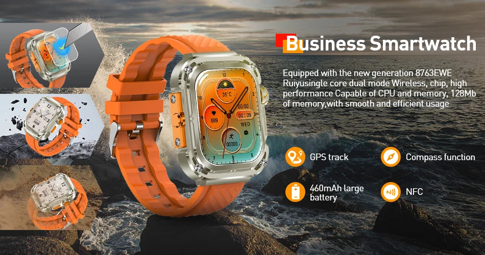 LIGE GT5 Rose Smartwatch