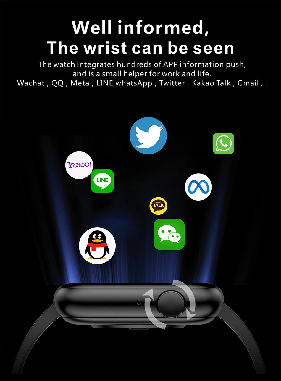 LIGE GT5 Rose Smartwatch