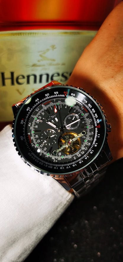 JARAGUAR PRO 360 Mechanical Skeleton Watch