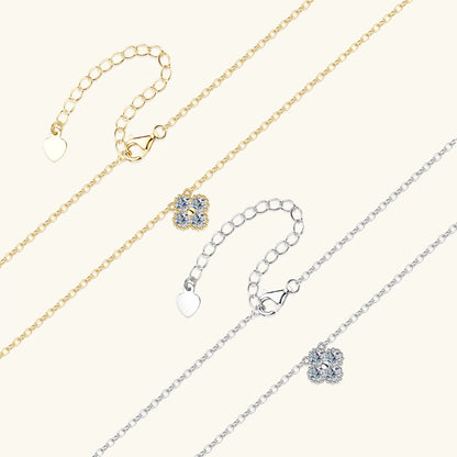 Kensington Clover Moissanite