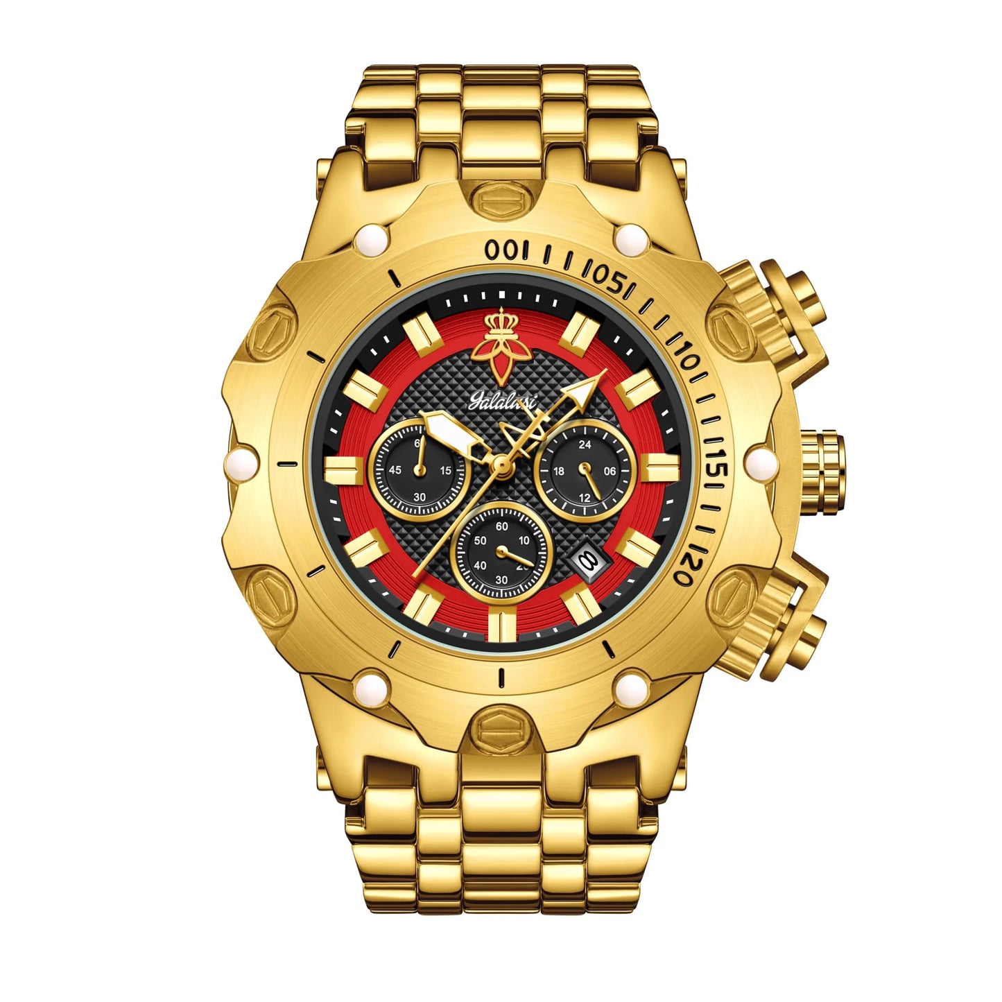 Royal Chrono Gold – Luxury Men’s Chronograph Watch