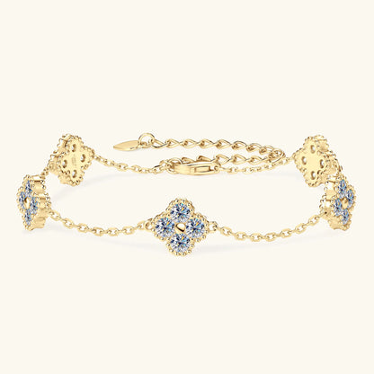 Kensington Clover Moissanite