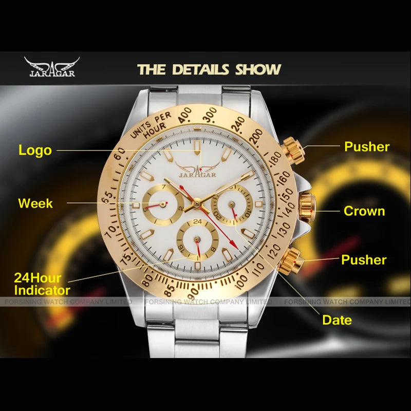 JARAGUAR GT5 360 Luxury Chronograph Watch