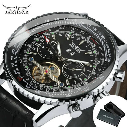 JARAGUAR PRO 360 Mechanical Skeleton Watch