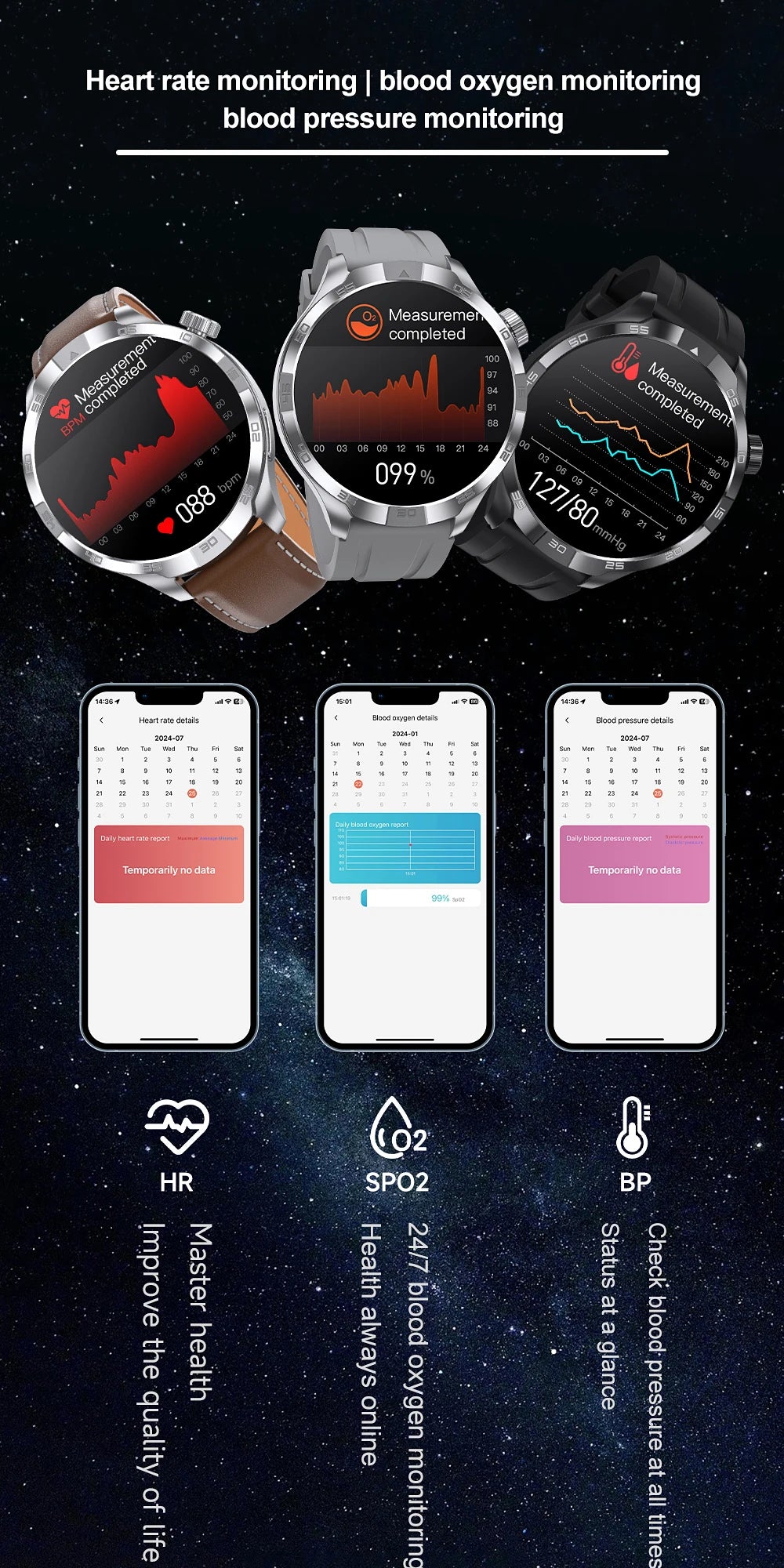 New GT5 Pro AMOLED GPS Smartwatch with NFC & Bluetooth