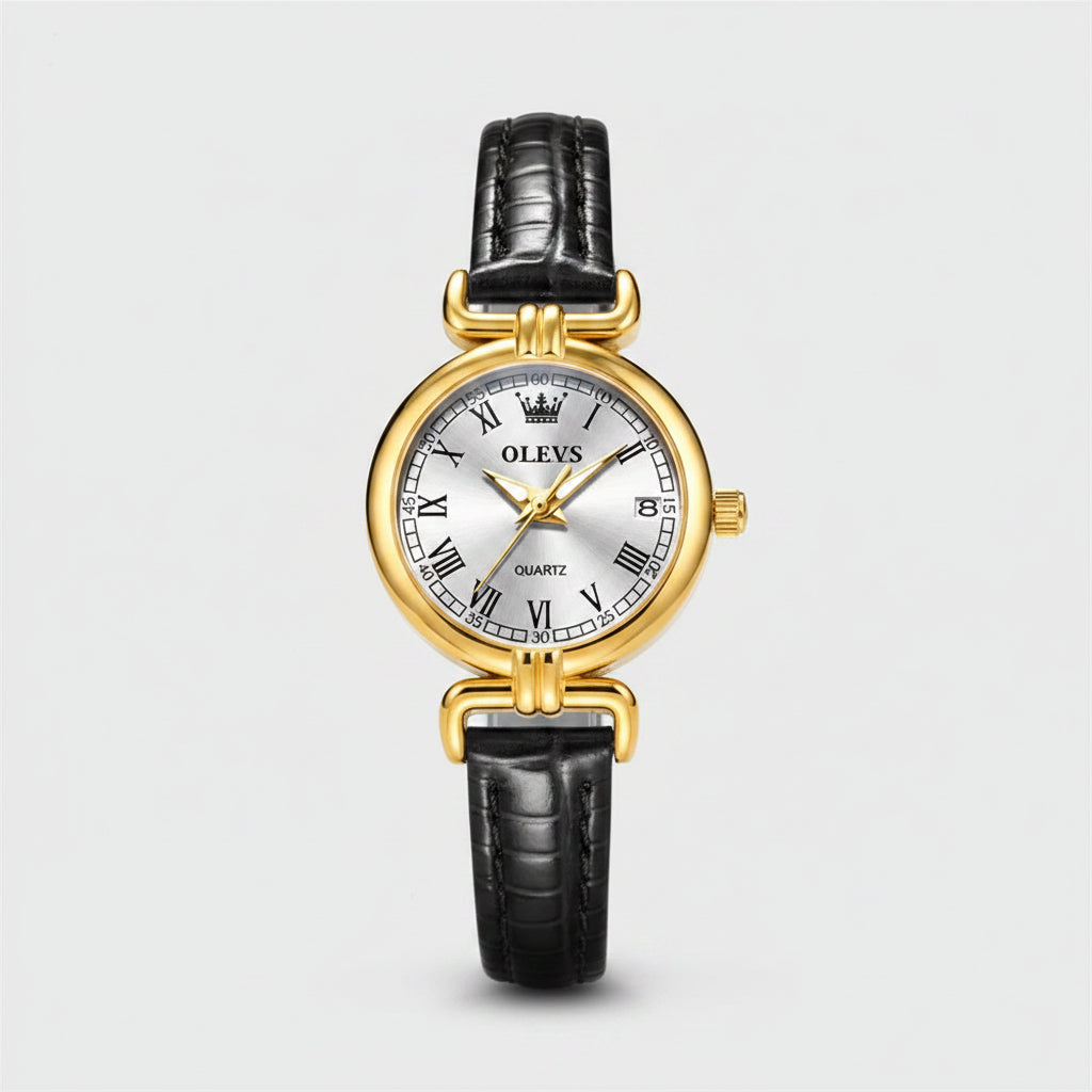 Belgravia Coffee Gold Leather