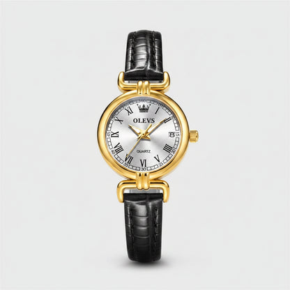 Belgravia Coffee Gold Leather