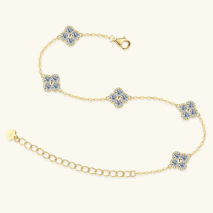 Kensington Clover Moissanite