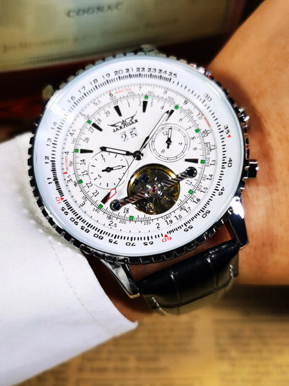 JARAGUAR PRO 360 Mechanical Skeleton Watch