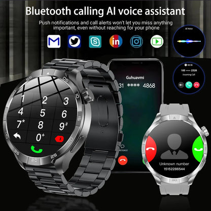 New GT5 Pro AMOLED GPS Smartwatch with NFC & Bluetooth