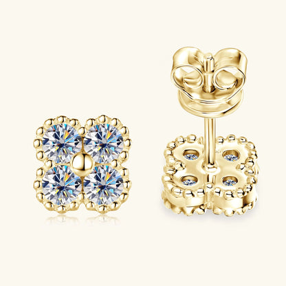 Kensington Clover Moissanite