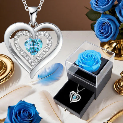 Chelsea Azure Heart Rose