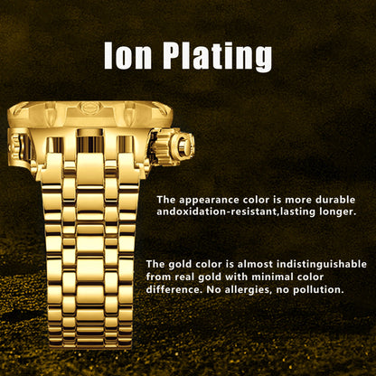 Royal Chrono Gold – Luxury Men’s Chronograph Watch