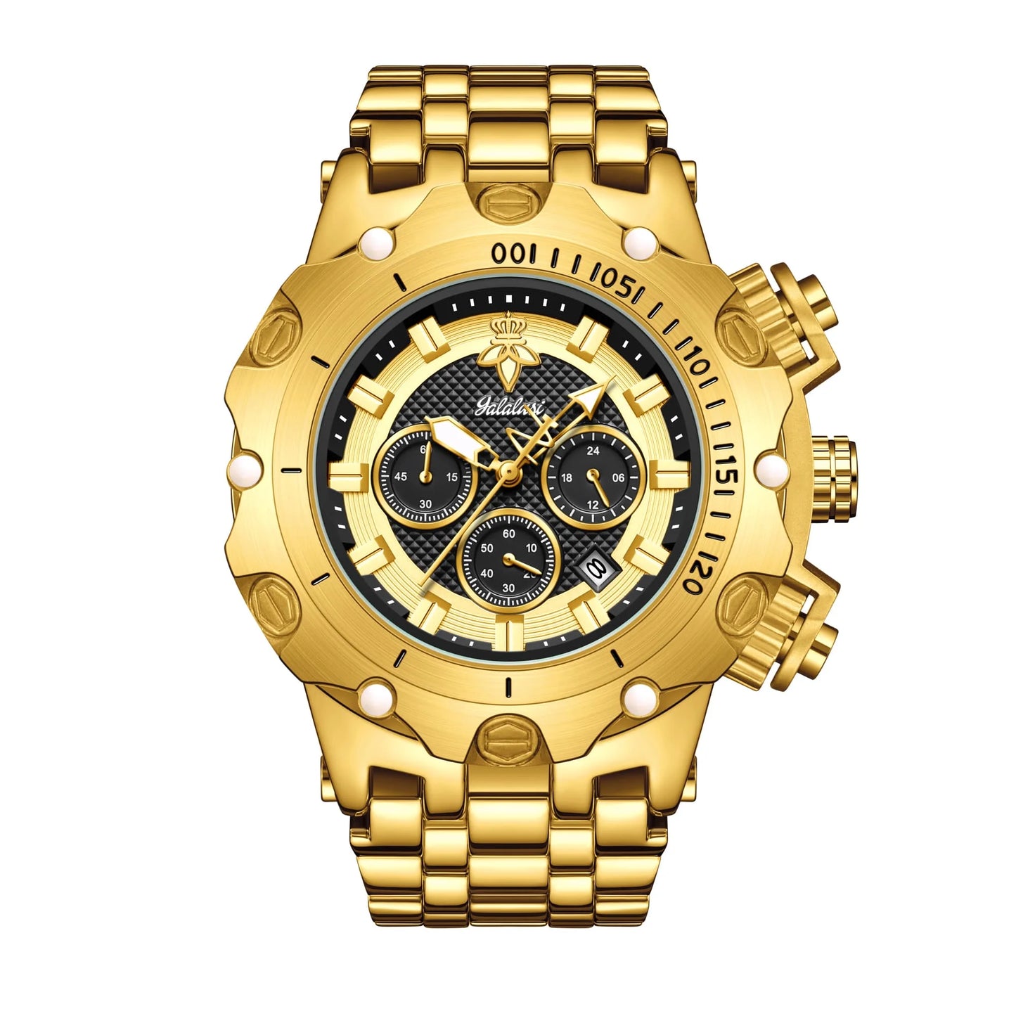 Royal Chrono Gold – Luxury Men’s Chronograph Watch