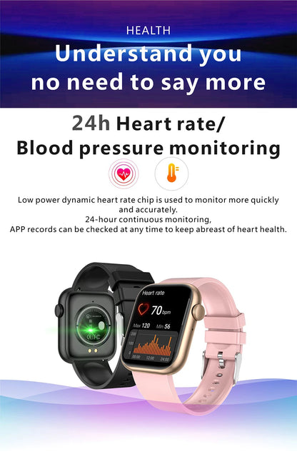 LIGE GT5 Rose Smartwatch