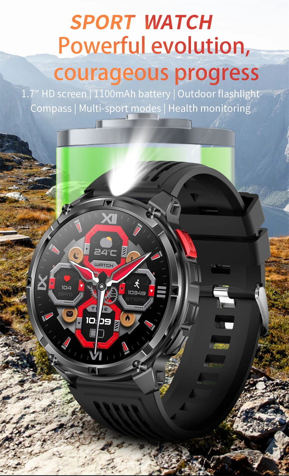 T-Rex Ultra GPS Outdoor Smartwatch