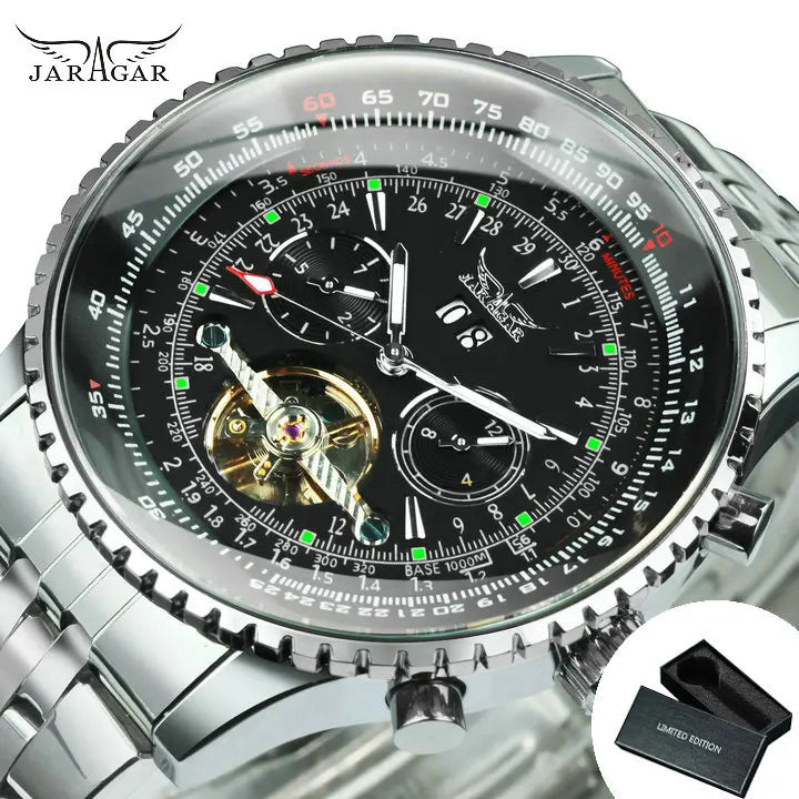 JARAGUAR PRO 360 Mechanical Skeleton Watch