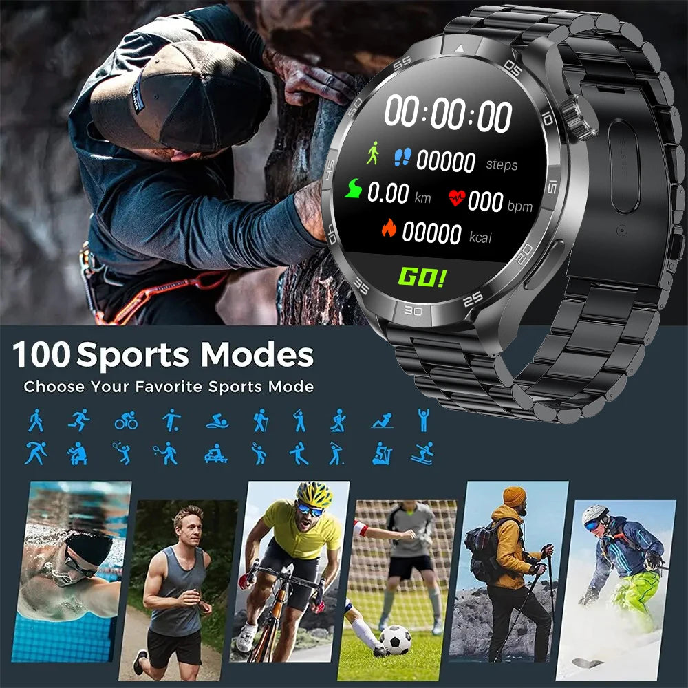 New GT5 Pro AMOLED GPS Smartwatch with NFC & Bluetooth