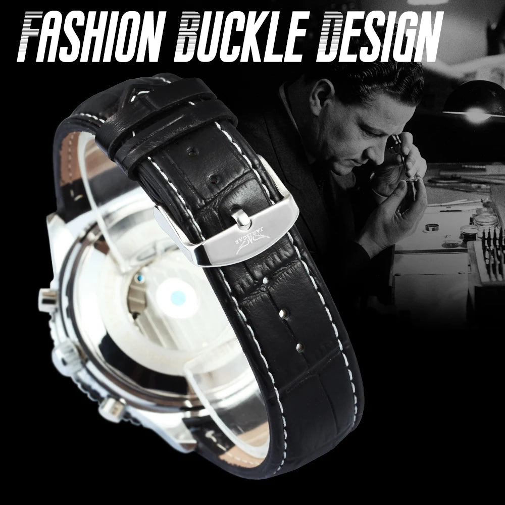 JARAGUAR PRO 360 Mechanical Skeleton Watch