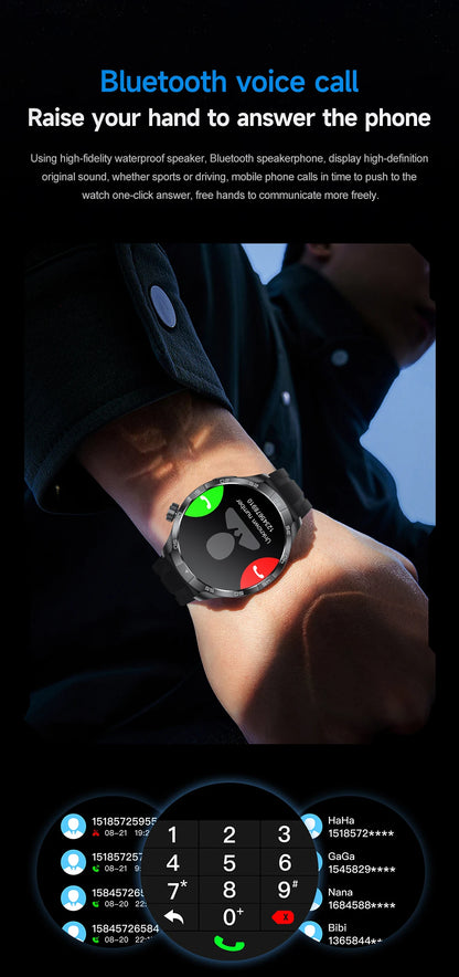 New GT5 Pro AMOLED GPS Smartwatch with NFC & Bluetooth