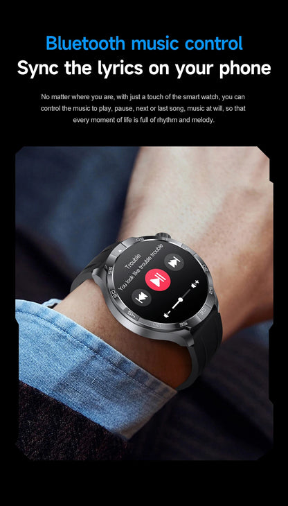 New GT5 Pro AMOLED GPS Smartwatch with NFC & Bluetooth