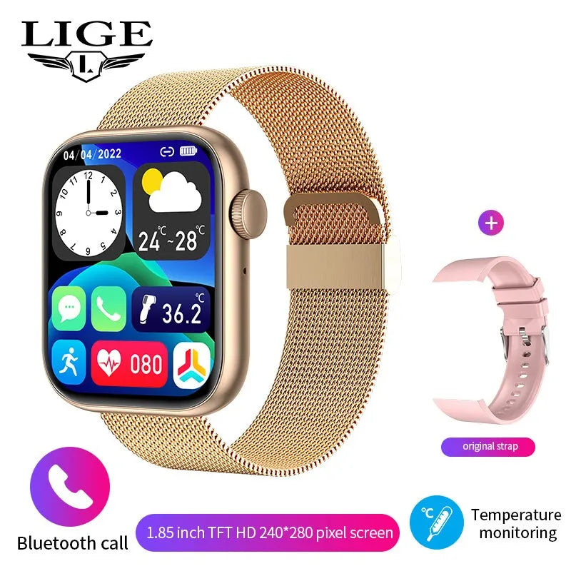LIGE GT5 Rose Smartwatch
