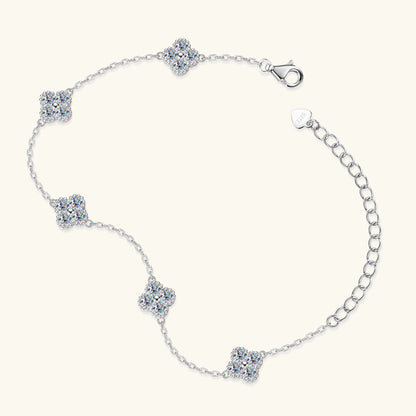 Kensington Clover Moissanite