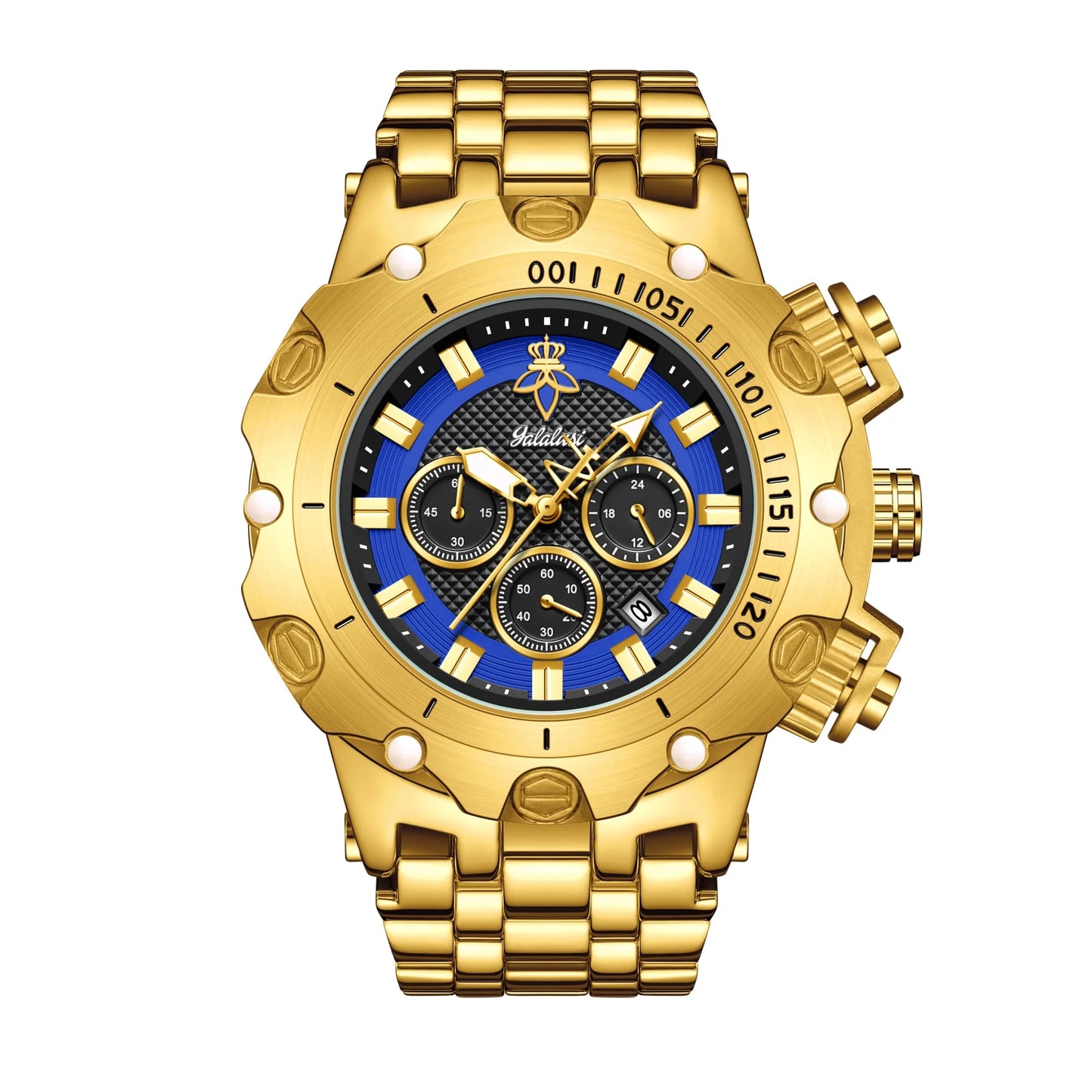 Royal Chrono Gold – Luxury Men’s Chronograph Watch