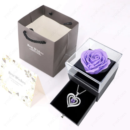 Chelsea Azure Heart Rose