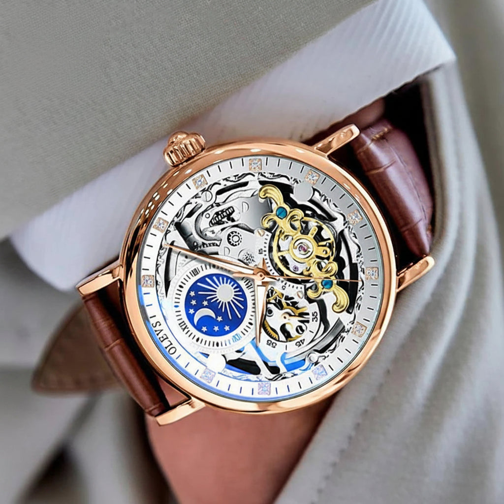 Ascot Rose Skeleton Automatic