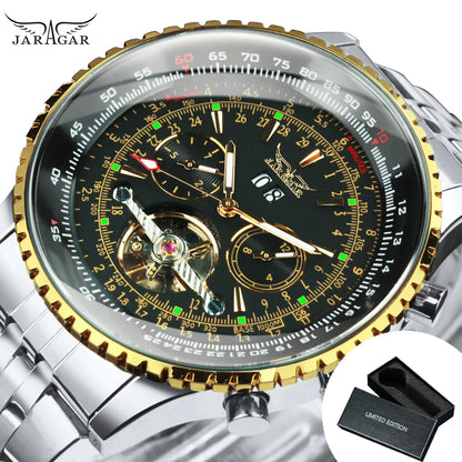 JARAGUAR PRO 360 Mechanical Skeleton Watch