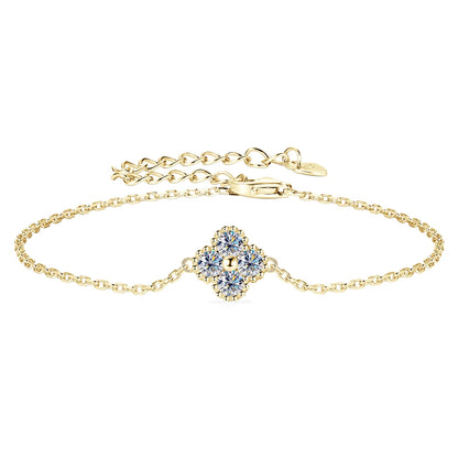 Kensington Clover Moissanite