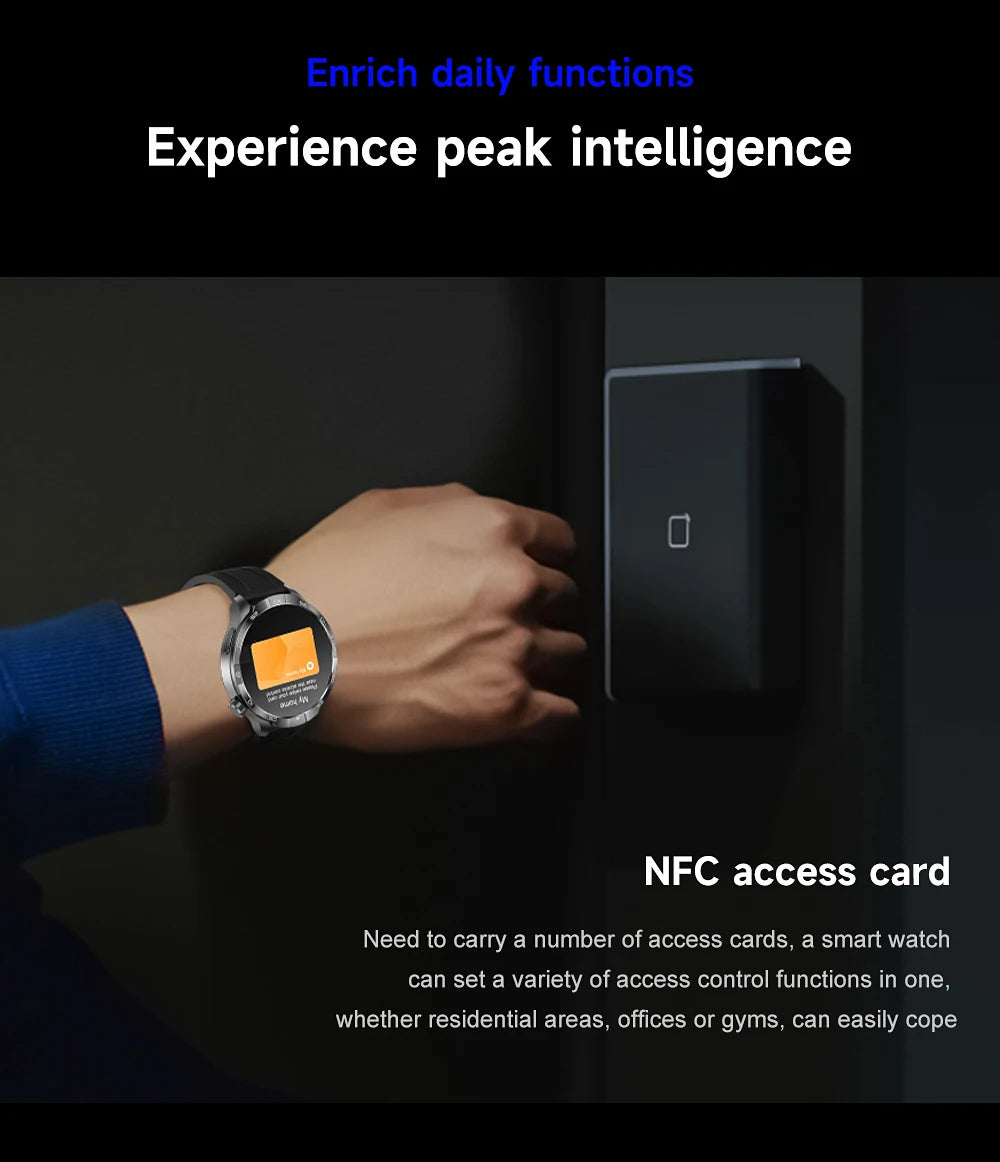 New GT5 Pro AMOLED GPS Smartwatch with NFC & Bluetooth