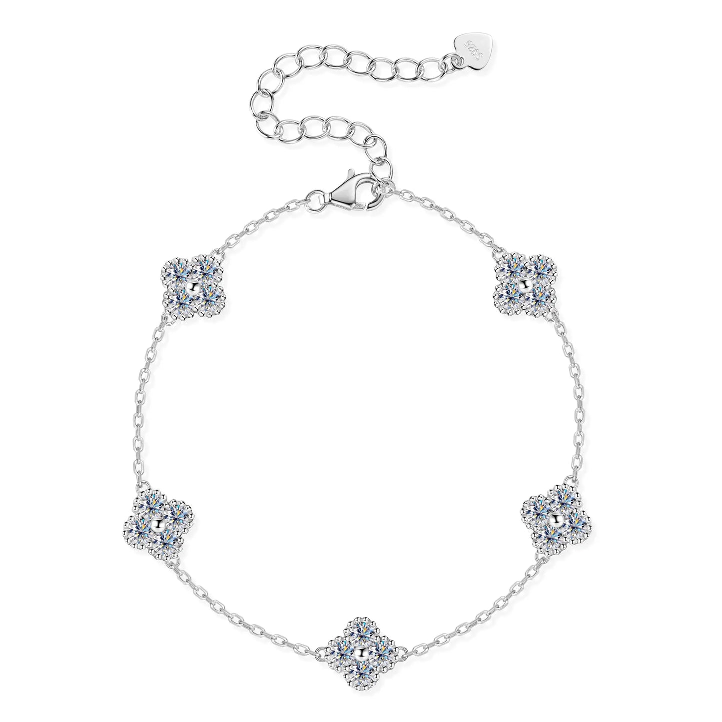 Kensington Clover Moissanite