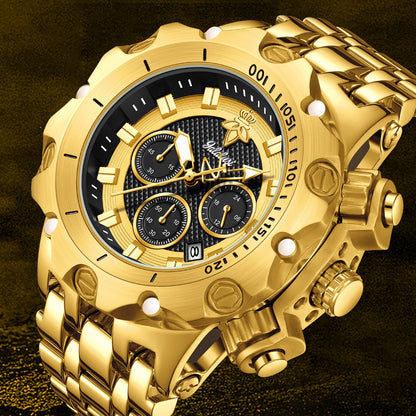 Royal Chrono Gold – Luxury Men’s Chronograph Watch