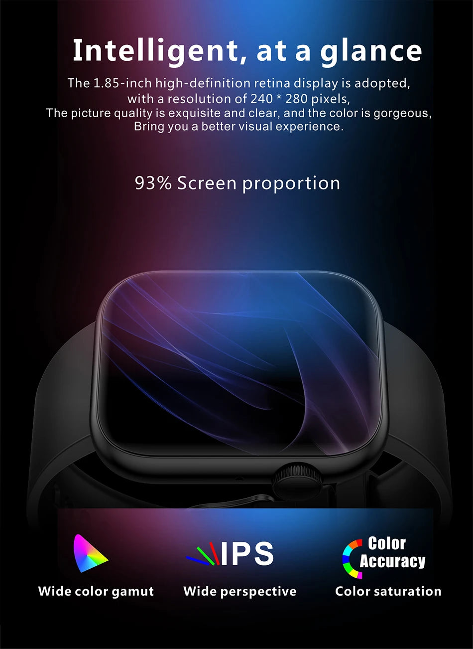 LIGE GT5 Rose Smartwatch