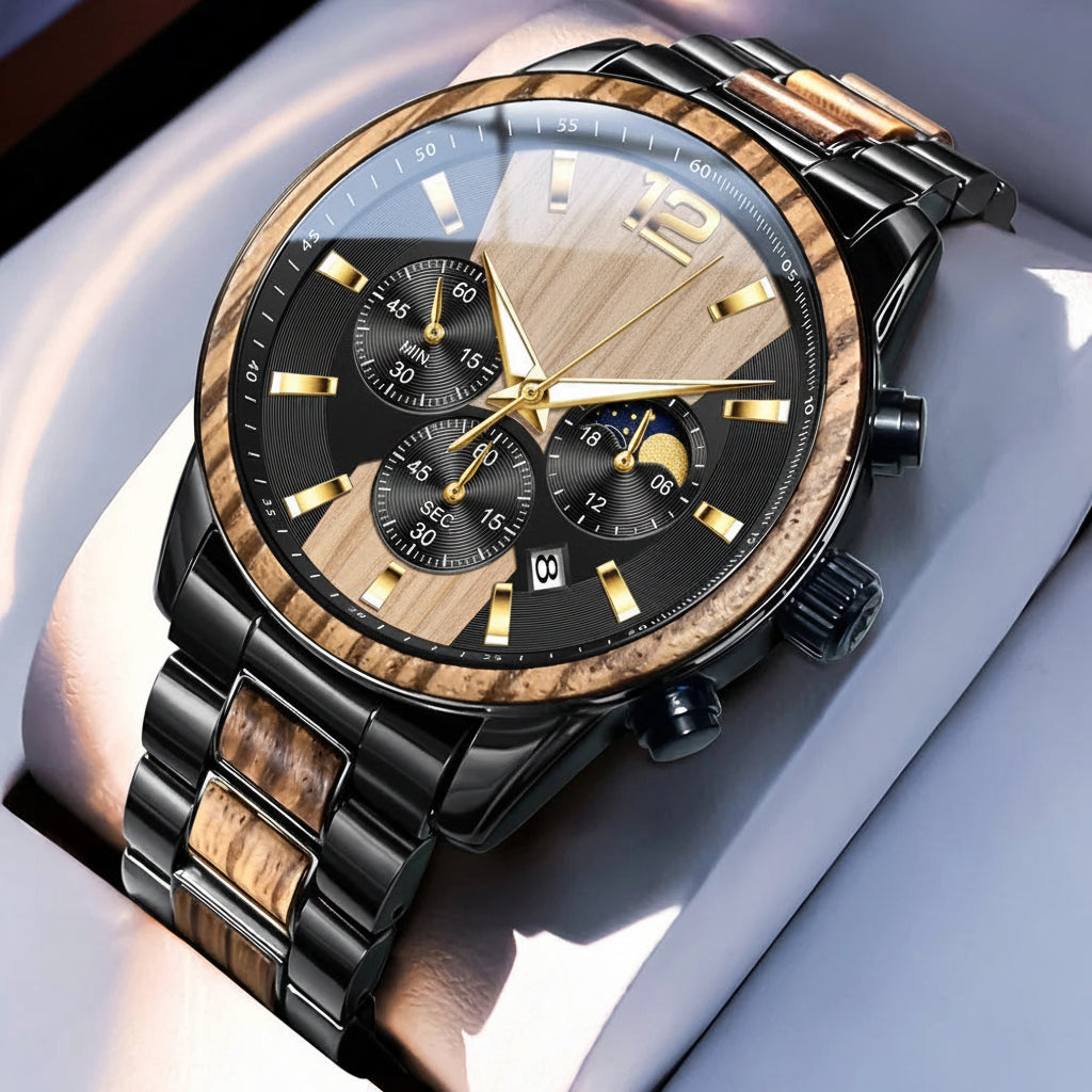 Kensington Wood Chronograph