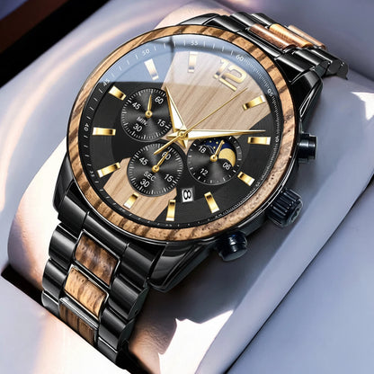 Kensington Wood Chronograph