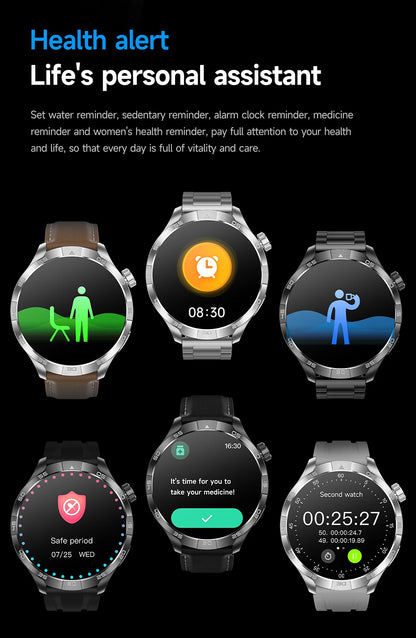 New GT5 Pro AMOLED GPS Smartwatch with NFC & Bluetooth