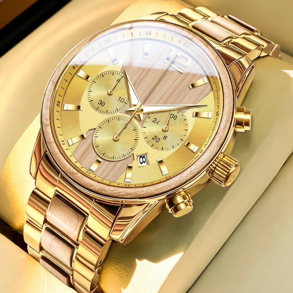 Kensington Wood Chronograph